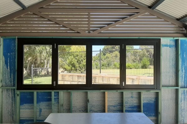 aluminium bifold servery windows perth