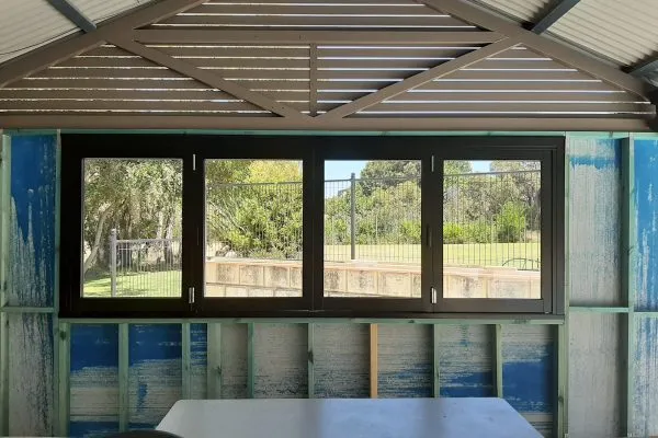 aluminium bifold servery windows perth